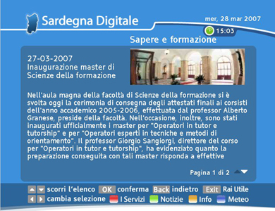 Una delle news